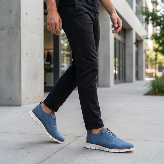 FABRIZIO – Zapatillas de punto de malla para hombre