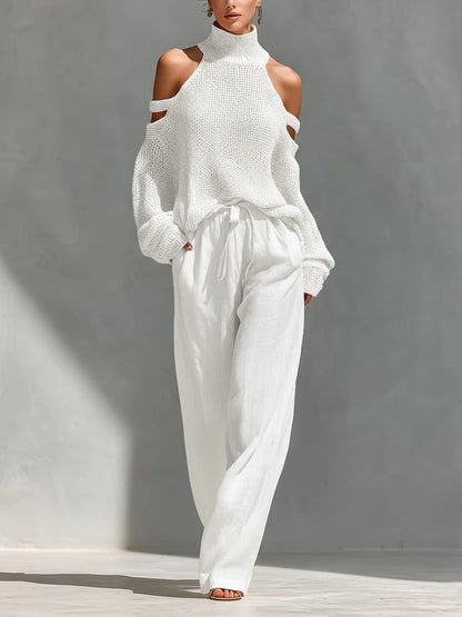CAMILLA | CONJUNTO DE MODA EN PUNTO Y LINO