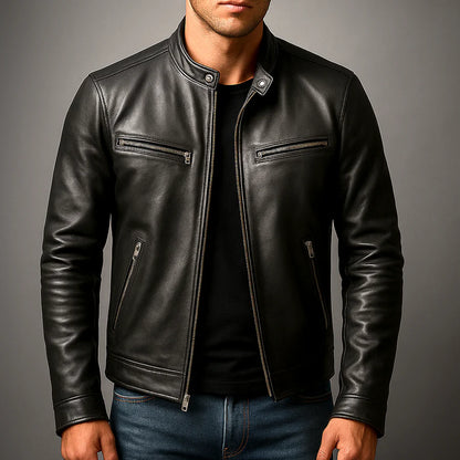 Chaqueta de cuero vintage