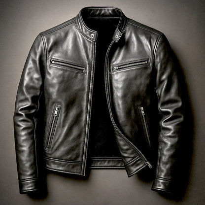 Chaqueta de cuero vintage