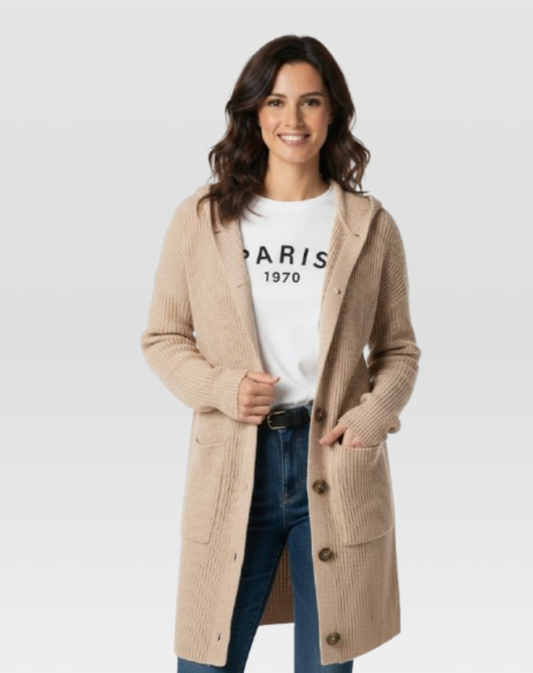 Mia | Cárdigan largo elegante