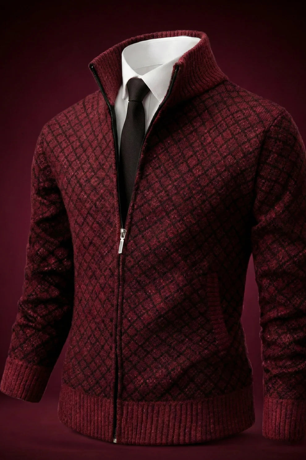 Oliver | Cárdigan casual de lujo